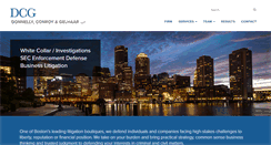 Desktop Screenshot of dcglaw.com